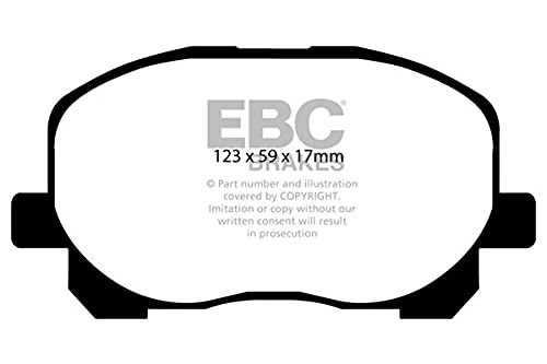 EBC Brakes DP1455 Blackstuff Brake Pads