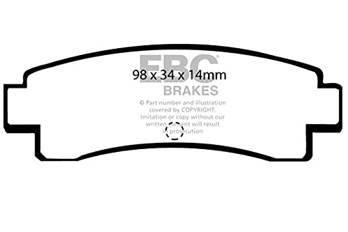 EBC Brakes DP682 Blackstuff Brake Pads