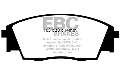 EBC Brakes DP840 Blackstuff Brake Pads