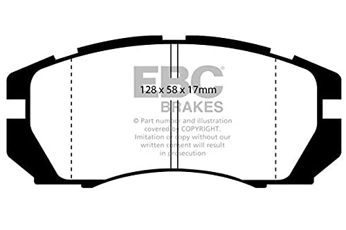 EBC Brakes DP966 Blackstuff Brake Pads