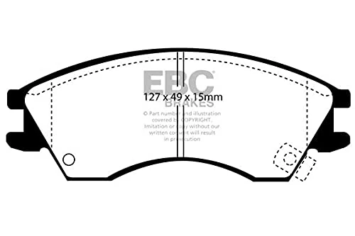 EBC Brakes DP1029 Blackstuff Brake Pads