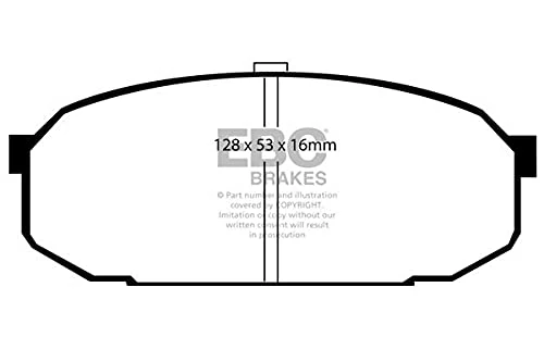 EBC Brakes DP1103 Blackstuff Brake Pads