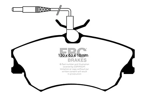 EBC Brakes DP1128 Blackstuff Brake Pads - Image 1