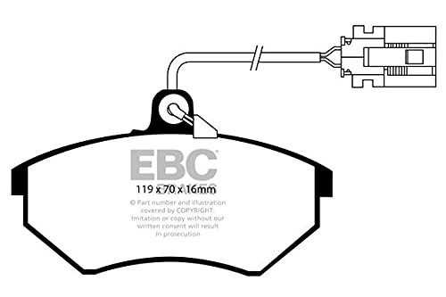 EBC Brakes DP841/3 Blackstuff Brake Pads - Image 1