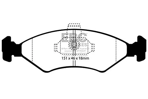 EBC Brakes DP1051 Blackstuff Brake Pads