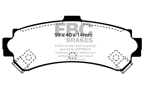 EBC Brakes DP1067 Blackstuff Brake Pads