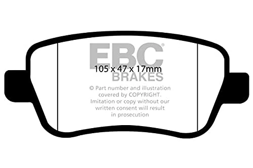 EBC Brakes DP1910 Blackstuff Brake Pads - Image 1