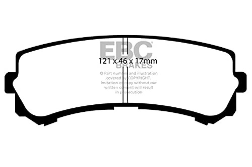 EBC Brakes DP1923 Blackstuff Brake Pads - Image 1
