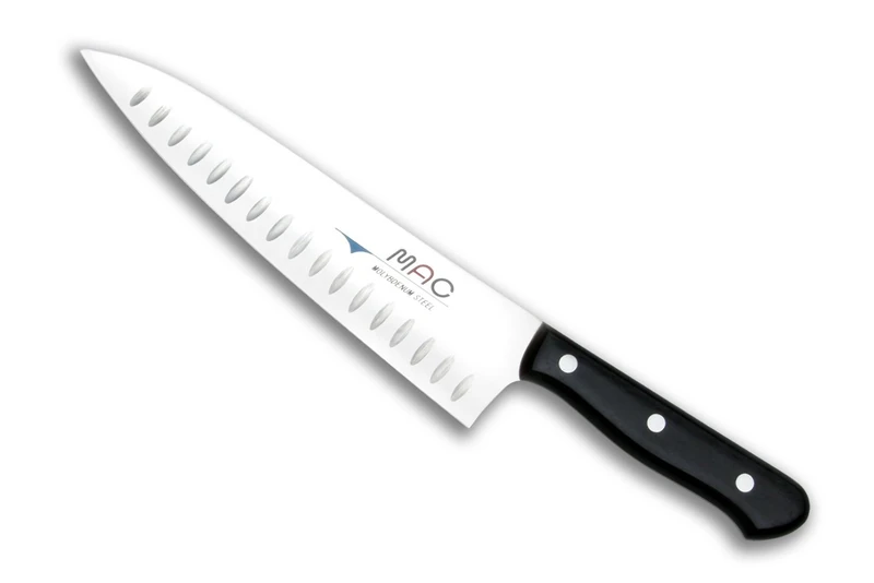 Mac Chef Series Gyuto Chef Knife with Dimple, 200mm with Dimple