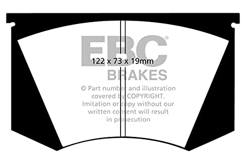 EBC Brakes DP3223C Red stuff Brake Pads