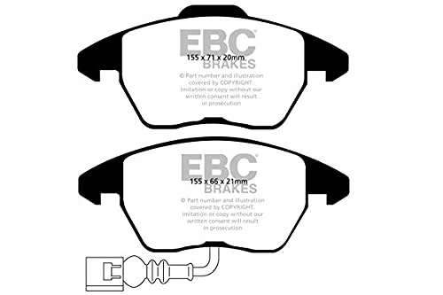 EBC Brakes DP31945C Redstuff Brake Pads