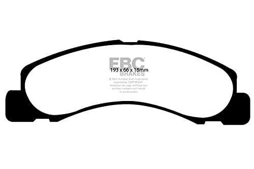 EBC Brakes DP61308 Green stuff Brake Pads 6000er-Serie