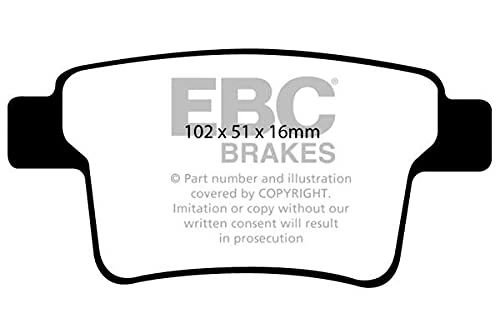 EBC Brakes DP41731R Yellowstuff Brake Pads