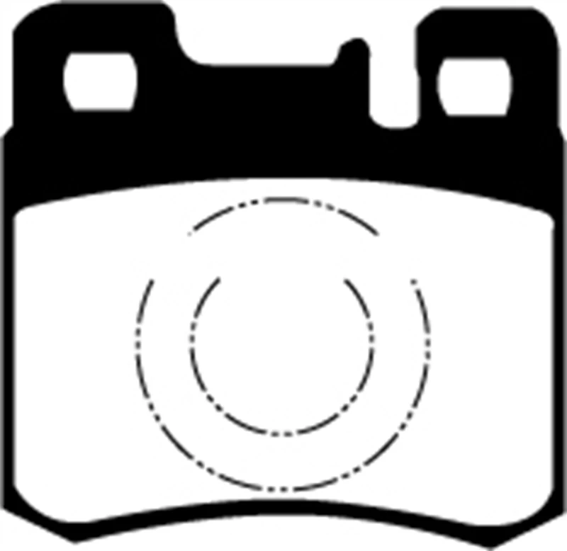 EBC Brakes DP3846C Redstuff Brake Pads