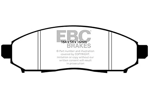 EBC Brakes DP41747R Yellow stuff Brake Pads - Image 1