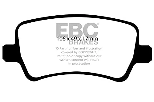 EBC Brakes DP41934R Yellow stuff Brake Pads