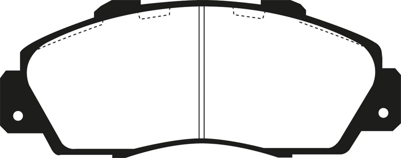 EBC Brakes DP5872NDX Blue stuff NDX Brake Pads