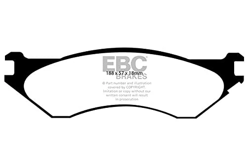 EBC Brakes DP41729R Yellowstuff Brake Pads