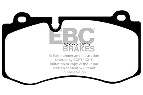 EBC Brakes DP41943R Yellow stuff Car Brake Pads