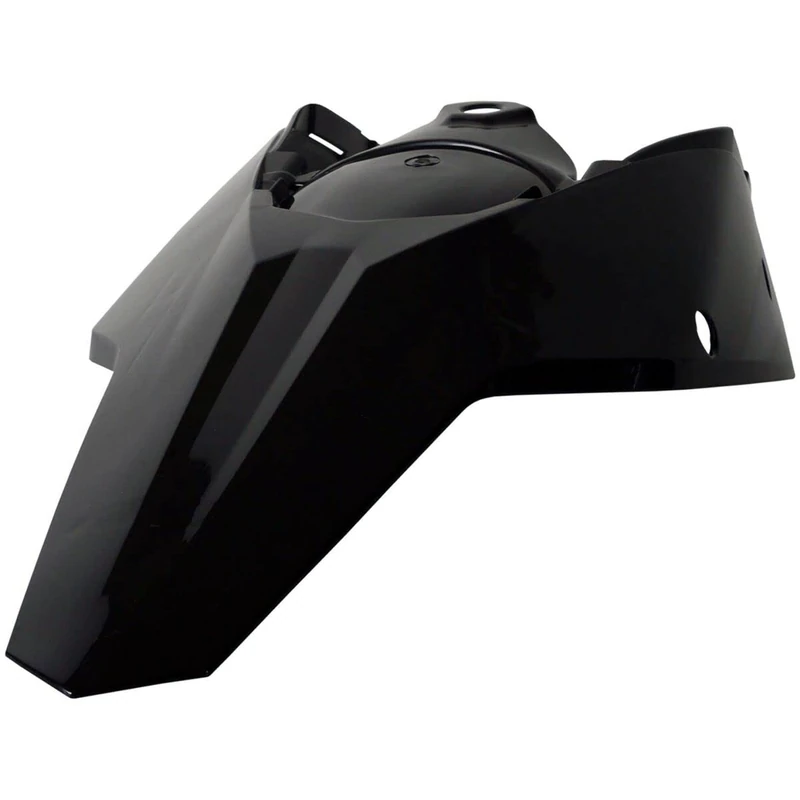 Polisport (8567900002 Black Rear Fender with Side Panel