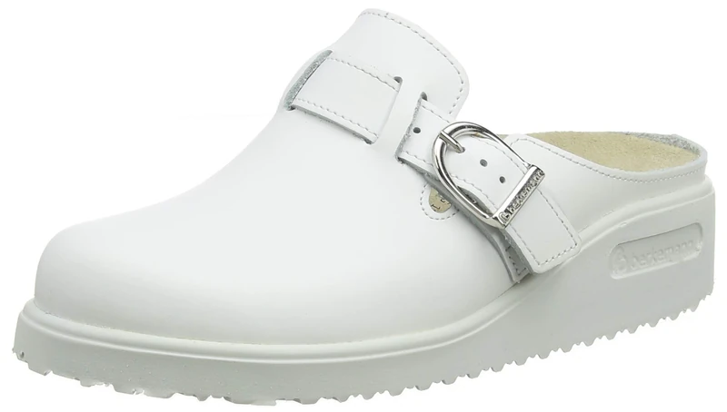 Berkemann Unisex - Adults Tec-Pro Toivo 9104 Clogs & Mules, White, 13 UK