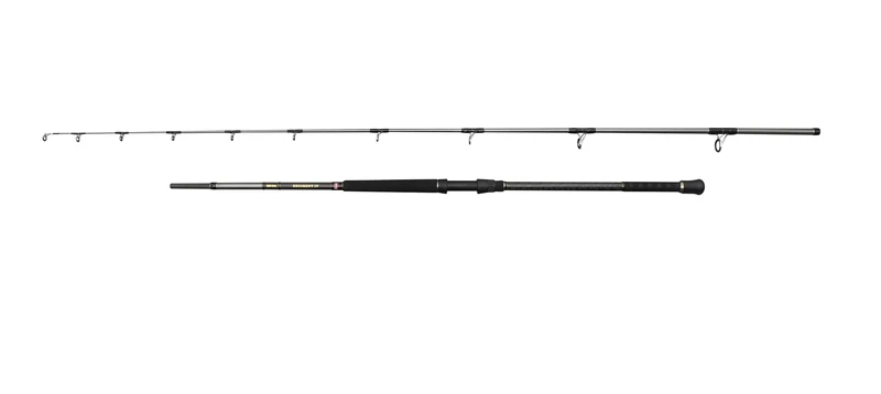 Penn Regiment IV Uptide Rod, Saltwater Angler Fishing Sea Fish Cod, Sea Eel, Bass, Pollock, Mackerel, Shark, Strong Leightweight & Versatile, Silver, 3.04m Fast Ambidextrous Rod