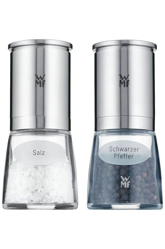 WMF De Luxe Spice Mill Set, Silver, 2-Piece
