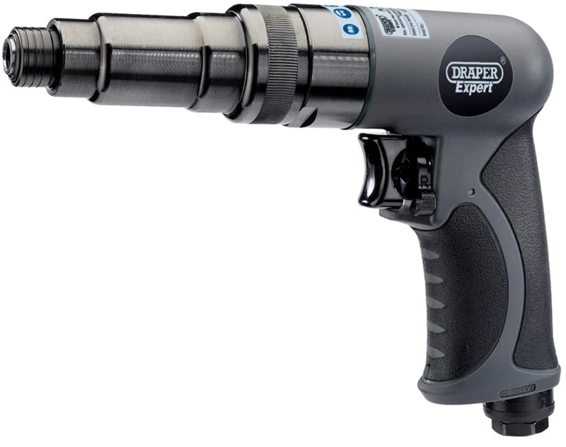 Draper 14193 Expert Composite Body Soft Grip Air Screwdriver, 24.6cm x 17.4cm x 5cm