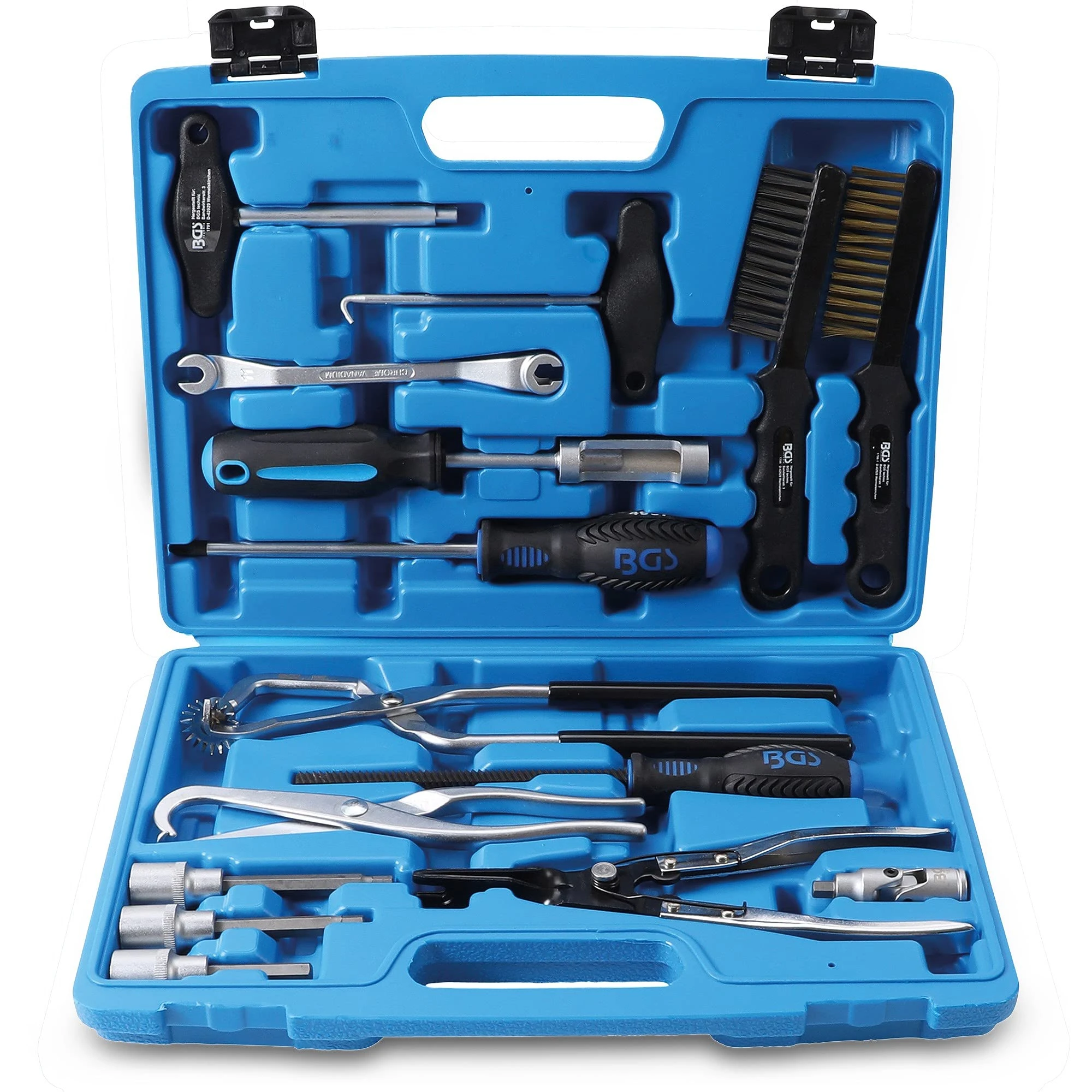 BGS 1818 | Brake Maintenance and Assembly Tool Set | 15 pcs.