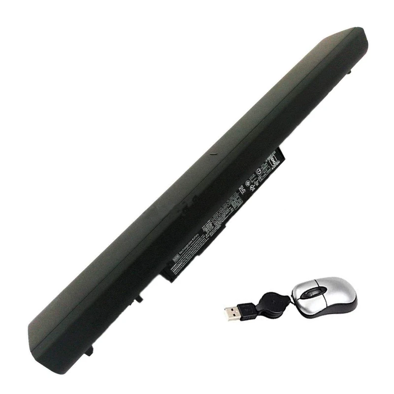 amsahr TPN-1124-05 Replacement Battery for HP TPN-1124, HSTNN-PB6V, 843533-851, MI06 - Includes Mini Optical Mouse ()