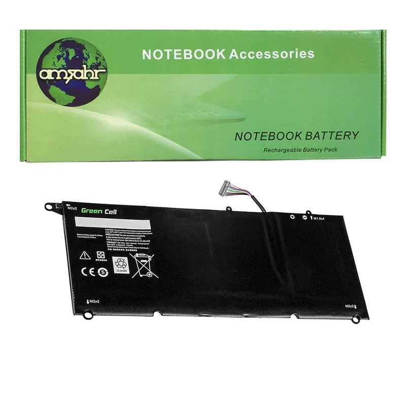 Amsahr 52 Wh, 7.4 V, 4-cell battery for Dell 90 V7 W / XPS 13d-9343 - 350/13 - 9350-d1608