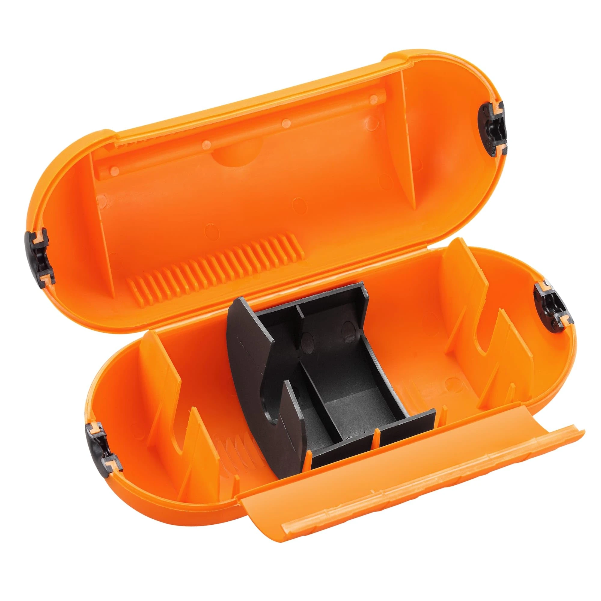 Masterplug SPTO-MS Splash-Proof Outdoor and Indoor Plug and Socket Cover, 21 x 8.5 cm, Orange