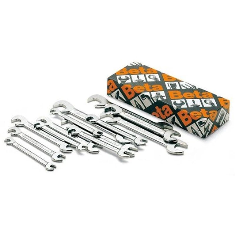 Beta 730210 Model 73 /S13 Small Double Open End Spanners (item 73), Set Of 13