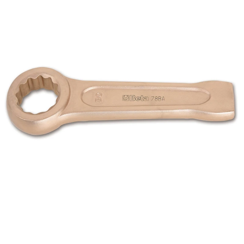 Beta 780860 Model 78 BA60 Sparkproof Bi-hex Ring Slogging Spanner, 60 mm