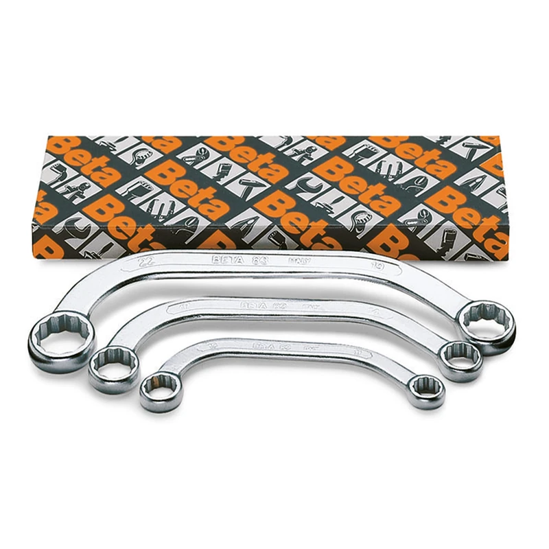 Beta 830085 Model 83 /S5 Half-moon Ring Spanner, Set of 5