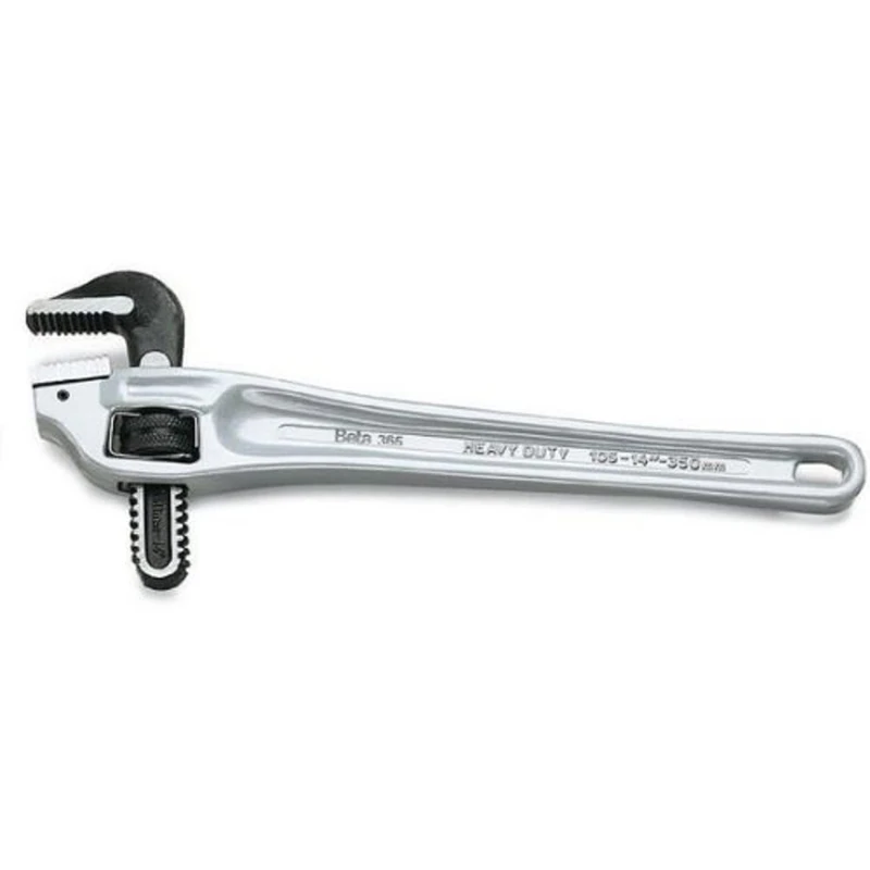 Beta 3650045 Model 365 450 Heavy Duty Pipe Wrench, Offset Pattern, Made From Light Alloy, 450mm - Image 1