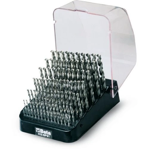 Beta 4120452 Jobber Drill, 1-10mm x 0.1mm, 91 Piece