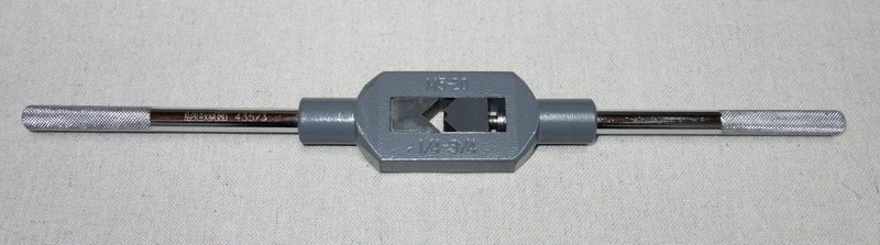 Beta 4350020 Adjustable Tap Wrench, Steel Body, M5-M20