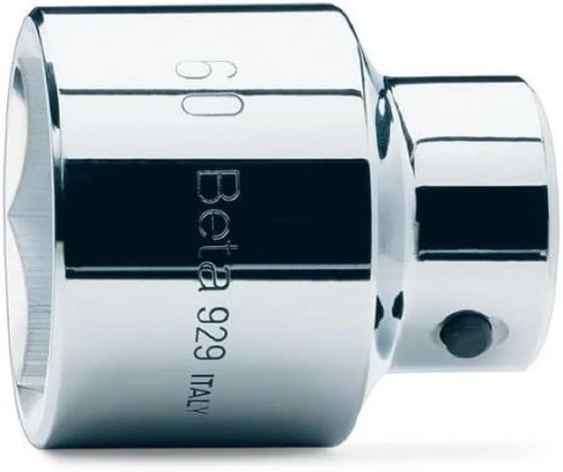 Beta 9290060 Model 929 60 Hexagon Hand Sockets, 1" Drive, 60mm