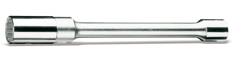 Beta 9560214 Model 956 L14 1/2" Square Drive Spark Plug Socket, Bi-Hex End, Long Series, 14 mm Size - Image 1