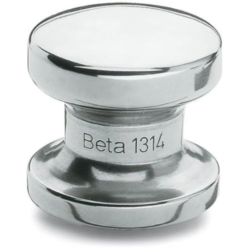 Beta Industrial Double End Dolly Convex Flat Head, Steel, Silver, 4 Wheels, Caster Wheels