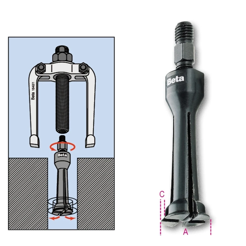 Beta 15440110 Model 1544 /1 Two-leg Internal Extractors