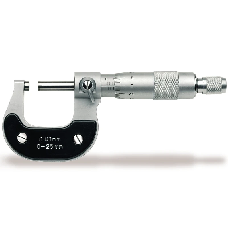 Beta 16580025 Model 1658/25 Outside Micrometer, Reading to 0.01mm, 25mm