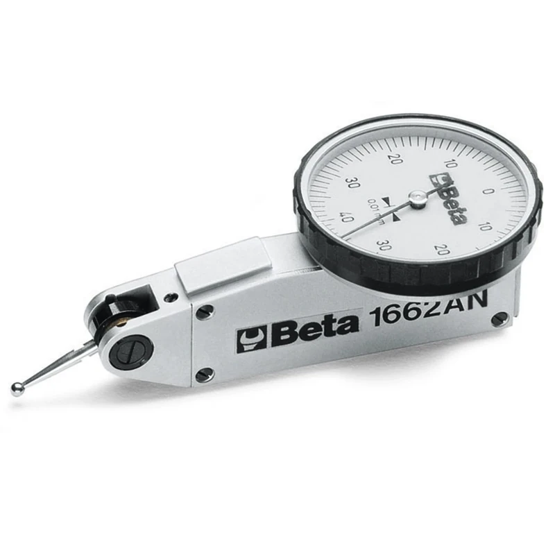 Beta 16620200 Model 1662 AN Adjustable Stylus Dial Indicator, Reading to 0.01mm, 0-0.8mm