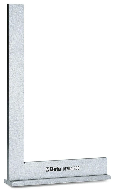 Beta 16700140 Model 1670 A400 Flanged Precision Square, Made From Ground Steel, 400mm