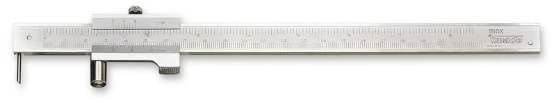 Beta 16790020 Model 1679 Universal Gauge with Contact-Roll, Stainless Steel, 200mm