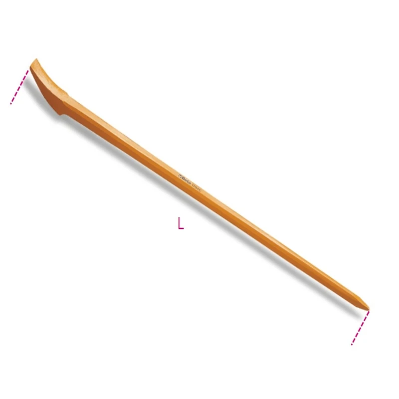 Beta 17040210 Model 1704 C1200 Crow Bar with Closed and Pointed Edges, 1200mm