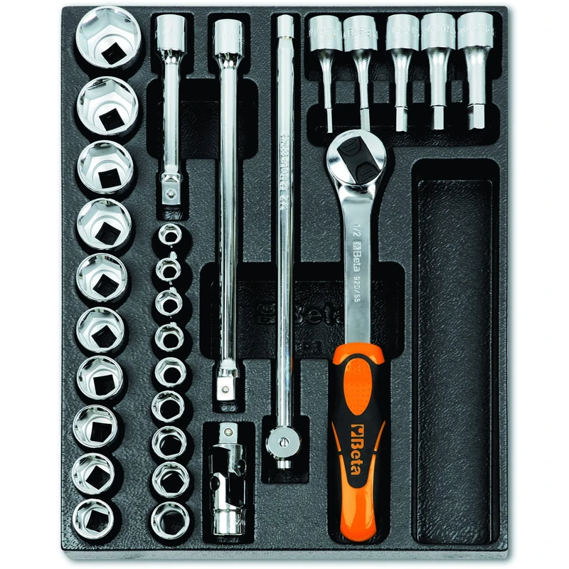 Beta 24240080 Model 2424 T80 29 Tools in Hard Thermoformed Tray