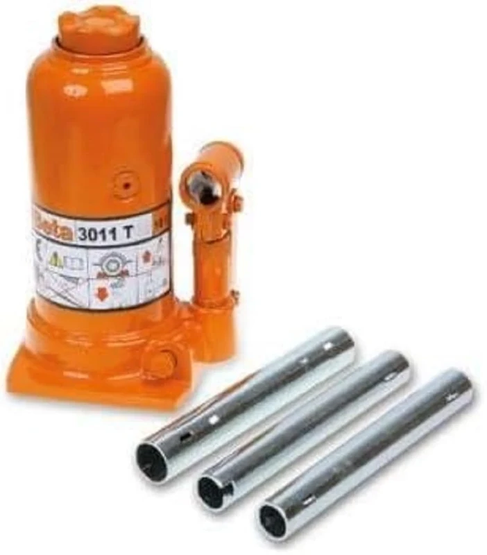 Beta 30110035 Model 3011 T3.5 Hydraulic Bottle Jack, 3500kg Max Capacity