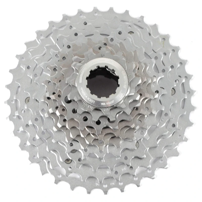 SHIMANO CS-M771 XT Bicycle Cassette (10-Speed, 11/36T, Silver)